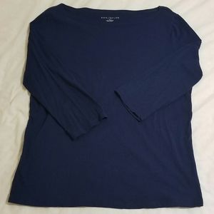 Ann Taylor 3/4 length layering shirt